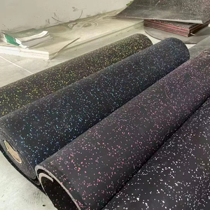 Bán buôn Chất lượng cao cao su sàn cuộn 5mm 6mm 7mm 8mm 9mm 12mm bền cao su thể thao cuộn thảm với chất lượng tốt - Product Image 1