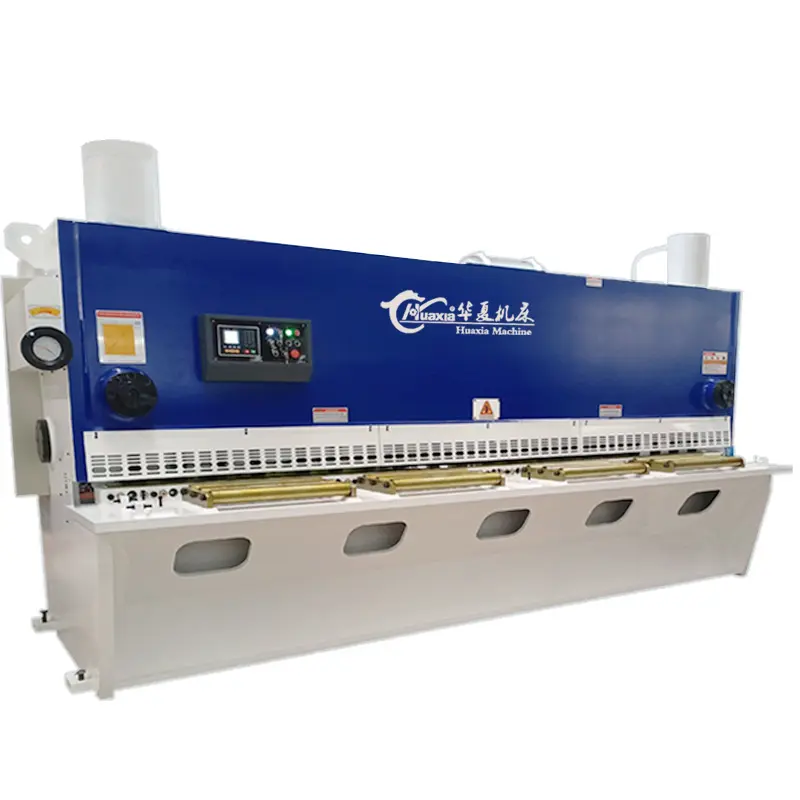 Máquina cizalladora CNC para corte de placa de hoja