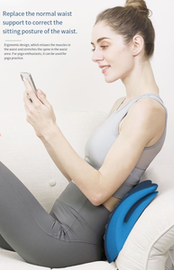 마사지 베개 척추 관리 베개 폴리우레탄 목 스트레처 목과 어깨 이완 베개 - Product Image 3