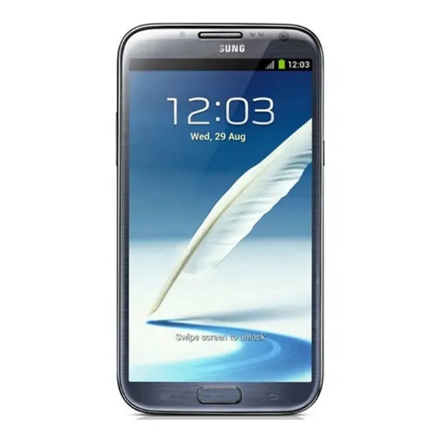 Telefoni sbloccati usati per Samsung Galaxy Note II 2 N7100 5.5 pollici 2GB RAM 16GB ROM 8.0MP WCDMA 3G 3100mAh telefono cellulare Android