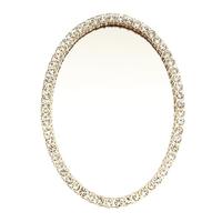 Nouveauté 2026 : Breloques pour coque de téléphone DIY en alliage, motif cœur miroir, avec fleur en perles incrustées de diamants, diverses décorations miroir