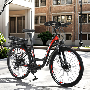 FRIKE City Ladies <b>Electric</b> Mountain <b>Bicycle</b> Lithium Batteries Long Range Ebike for Adult 1000W With Reply Very Qui Ckly - Product Image 1