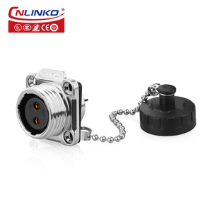 Spina e presa impermeabili IP68 con 2 Pin più di <span class=keywords><strong>12</strong></span> <span class=keywords><strong>Volt</strong></span> cavi <span class=keywords><strong>connettori</strong></span> per l'alimentazione - Product Image 4