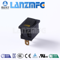 KCD1-101LD Interrupteur à bascule à 3 broches T85 Interrupteur à bascule marche-arrêt pour usage industriel Max. Certifié CQC 250VAC