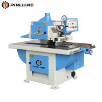 Scie à refendre à lame unique PINLIANG pour le travail du bois avec guide laser, machine à refendre le bois en ligne droite