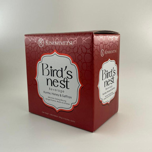 Vente en gros de boîtes en carton cannelé imprimé LED UV recyclées avec logo OEM d'emballage alimentaire cadeau papier industriel utilisé - Product Image 5