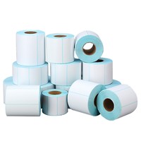 Rouleau d'étiquettes adhésives thermiques 4x6 pour imprimante d'étiquettes d'expédition, 500 pièces, 100*150mm, étiquettes thermiques pour imprimante, étiquettes personnalisées avec logo