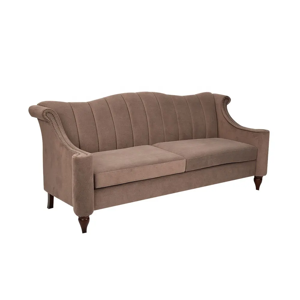 CX sofa ruang tamu, sofa kulit mewah untuk rumah, kain dingin dan ramah kulit
