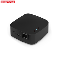 Boîtier intelligent Shengfaweiye 74x74x33mm pour contrôleur de passerelle, boîtier IoT en ABS IP54 pour instruments électroniques