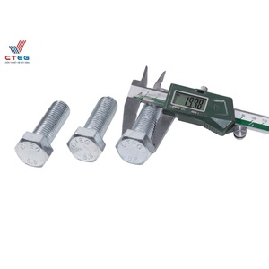 Electrogalvanizado Grado 8,8 Perno hexagonal estructural Carbono o acero inoxidable Hecho en Vietnam SS304 Chapado en zinc - Product Image 4