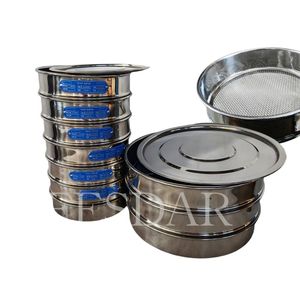 Tamis de laboratoire <span class=keywords><strong>en</strong></span> acier inoxydable pour l'analyse de la granulométrie des poudres et des particules de sol - Product Image 3