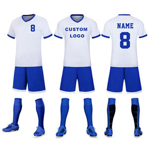 Maillot de football pour hommes, design personnalisé, respirant, impression par sublimation, séchage rapide, évacuation de l'humidité, pour adultes - Product Image 1