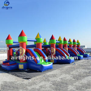 Belle Gonflable Fun Château Offre Spéciale Gonflable Combo Sauter Toboggan Pour Les enfants - Product Image 4