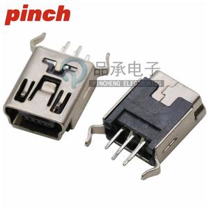 Connecteur femelle Mini USB Type B 5P, montage en surface, prise verticale, interface de charge, accessoire - Product Image 4