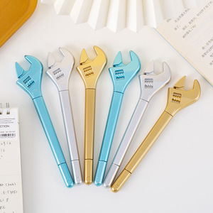 Stylo gel créatif en forme de clé à molette, 0,5 mm, en plastique, papeterie pour étudiants, prix de fin de cycle scolaire, cadeau pour la fête des enfants, récompense, cadeau - Product Image 1