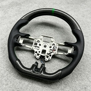 Vente flash pour Ford <span class=keywords><strong>Mustang</strong></span>, volant en fibre de carbone véritable pour Shelby GT500 GT350 S550 2015-2023, volant de voiture - Product Image 3