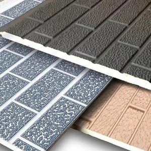 CAMELPANEL Pu Foam Panneaux muraux décoratifs en métal <span class=keywords><strong>Isolation</strong></span> murale externe - Product Image 4