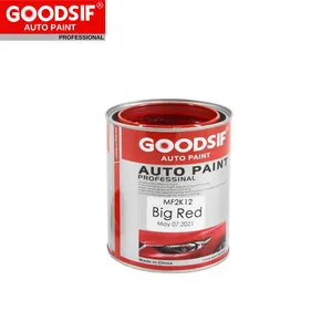 Car Body Shop Auto Coating Protection 2k Topcoat 1K Automotive Basecoat Acrylic Varnish Car Paint