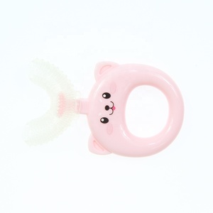 <span class=keywords><strong>Brosse</strong></span> <span class=keywords><strong>à</strong></span> dents manuelle en forme de U <span class=keywords><strong>pour</strong></span> bébé, en matériau sûr, antidérapante, en gros, <span class=keywords><strong>pour</strong></span> la maison - Product Image 5
