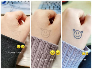 <span class=keywords><strong>Tatuajes</strong></span> Temporales de Henna Negros Personalizados con Diseño de Cerezas, Pegatinas Simples con Diseño de <span class=keywords><strong>Flores</strong></span> <span class=keywords><strong>para</strong></span> Chicas, Tatuaje Temporal de Jugo <span class=keywords><strong>para</strong></span> Todas las Edades - Product Image 3