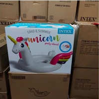 Île flottante pour piscine Intex Flamingo Party Island