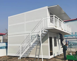 X Gấp Prefab <span class=keywords><strong>Container</strong></span> Nhà Đóng Mở Modular Cabin Không Thấm Nước Tấm Tường Cho Cứu Trợ Thiên Tai Văn Phòng Xây Dựng Phòng Ngủ - Product Image 6