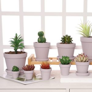 Macetas de Terracota Rosa de 2.5 Pulgadas con Orificios de Drenaje, Ecológicas, Duraderas, Pequeñas, Mini Macetas de Cerámica para Cactus y Flores - Product Image 5