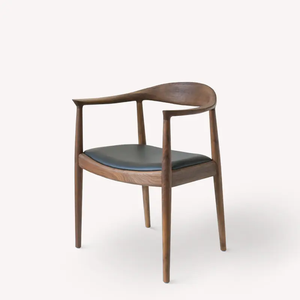 <span class=keywords><strong>Sedia</strong></span> da pranzo in <span class=keywords><strong>legno</strong></span> massello di gomma <span class=keywords><strong>bianca</strong></span> JP, <span class=keywords><strong>sedia</strong></span> da pranzo in pelle, <span class=keywords><strong>sedia</strong></span> Hans Wegner Kennedy - Product Image 3