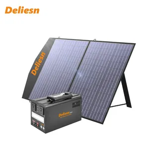 220V 300W 345WH امدادات الطاقة الشمسية نظام لوحات شمسية 110V 500W 600W المحمولة محطة الطاقة 1000W 1500W الشمسية معدات