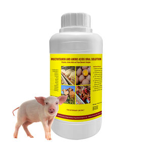 Additif alimentaire pour porcs OEM, vitamines liquides orales, solution multivitaminée orale pour porcelets, truies, vitamines et minéraux pour le système immunitaire - Product Image 1