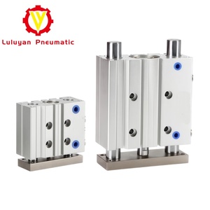 Cylindre pneumatique à double action, tête de cylindre en aluminium, mini-cylindre pneumatique, fabricant de pièces de cylindres pneumatiques - Product Image 5