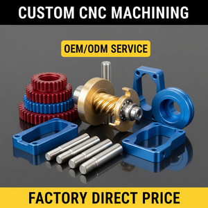Servizio di Lavorazione CNC di Precisione su Misura, Parti in Alluminio e Acciaio Inossidabile, Lavorazione di Tornitura e Fresatura CNC - Product Image 1