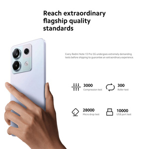 สมาร์ทโฟน MI Note <span class=keywords><strong>13</strong></span> Pro เวอร์ชันสากลชาร์จเร็ว67วั<span class=keywords><strong>ต</strong></span><span class=keywords><strong>ต</strong></span>์แบตเตอรี่5100mAh โทรศัพท์มือถือ5G หน่วยประมวลผล Snapdragon 7s Gen 2กล้อง200MP รัน <span class=keywords><strong>MIUI</strong></span> 14 - Product Image 3