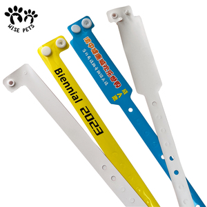 Pulsera de Vinilo para Hotel, Pulsera de Plástico para Fiesta EN LA <span class=keywords><strong>Piscina</strong></span>, Uso Único, Identificación, Botón de PVC, Pulseras - Product Image 2