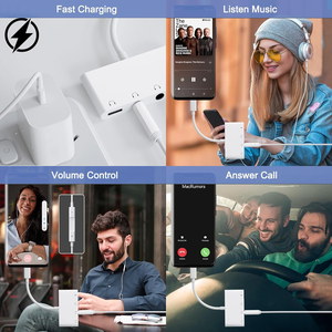 ตัวแยกหูฟังสำหรับ iPad, ตัวแยกหูฟังสำหรับ iPad พร้อมระบบชาร์จเร็ว 60w, ตัวแยกหูฟังสำหรับ iPad Pro, Samsung Galaxy - Product Image 5