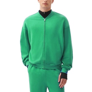Sweat-shirts de sport à fermeture éclair de qualité supérieure en gros, 500 g/m², pour hommes, logo personnalisé, protection UV, broderie, sweat-shirts confortables pour l'hiver - Product Image 1
