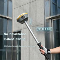 HI TARGET V600L 1408 Saluran Laser Genggam Dual-kamera Rtk 10m Pengukuran Laser Tanpa Kontak AR Stakeout Gnss Rtk
