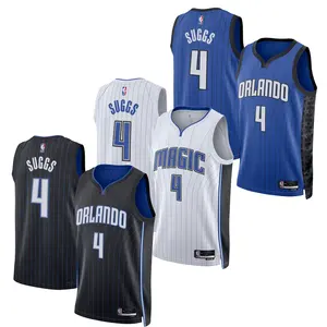 Jalen Suggs Magic Basketball Jersey Embroidered Stitched Classics Orlando Uniform Custom Men's Shirts City Edition #4