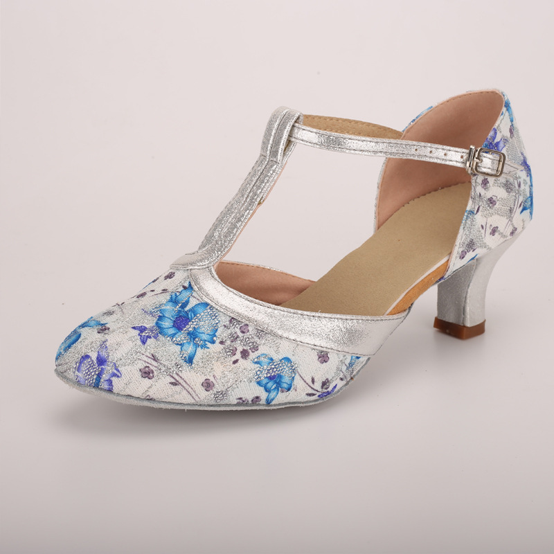 Blue 5-point heel