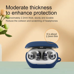 เคสหูฟังซิลิโคนสำหรับ <span class=keywords><strong>JBL</strong></span> soundgear clips เปลือกหูฟังไร้สายฝาครอบหูฟังสำหรับเคส Air pods (เฉพาะเคสป้องกัน) - Product Image 3
