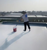 Revêtement imperméable en polymère acrylique multi-conteneurs avec ciment, expédition mixte autorisée, membrane de fourniture