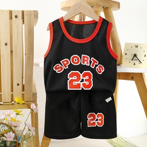 Nouveau costume de <span class=keywords><strong>basket</strong></span>-ball pour enfants, garçons et filles, polyester, spandex, couleur unie, séchage rapide - Product Image 3