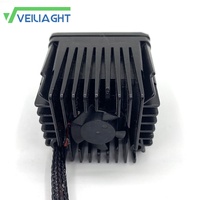 Feux de travail LED pour voiture 32W avec lentille de projecteur, feux de route carrés de 2,5 pouces, feux de croisement pour véhicules tout-terrain 4x4, SUV, camping-cars R40