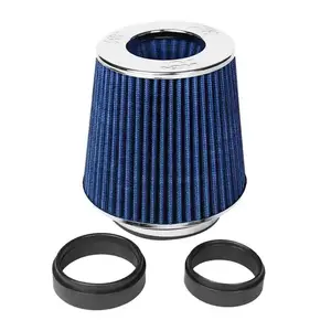 KangTao Customized Universal 76mm Cold Air Intake Filter Car Engine Intake Pipe Mushroom Head Auto Parts