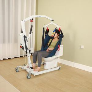 Nuovo Sollevatore Pieghevole Portatile, Attrezzo Premium <span class=keywords><strong>per</strong></span> Assistenza Domiciliare, <span class=keywords><strong>per</strong></span> Anziani Allettati e Disabili, Sollevatore <span class=keywords><strong>per</strong></span> Trasferimento Pazienti - Product Image 4