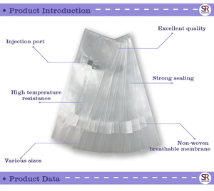 ถุงกรองเห็ดพร้อมช่องฉีดถุงเพาะเห็ดสำหรับเพาะวางไข่ - Product Image 4