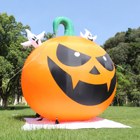 Citrouille gonflable géante personnalisée d'Halloween décoration extérieure ballon citrouille d'Halloween pour la décoration de festival d'Halloween