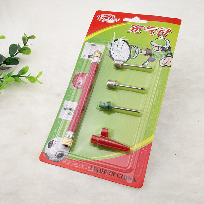 pump parts needle for inflating balls with blister package