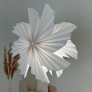 Có thể điều chỉnh chiều cao gấp giấy đèn lồng đèn trần Bắc Âu phong cách trong nhà khách sạn trung tâm mua sắm trang trí - Product Image 3