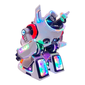 HUAQIN Robot ambulante fabbrica Anti collisione Radar Aviark <span class=keywords><strong>guerriero</strong></span> con soffiatore a bolle - Product Image 6